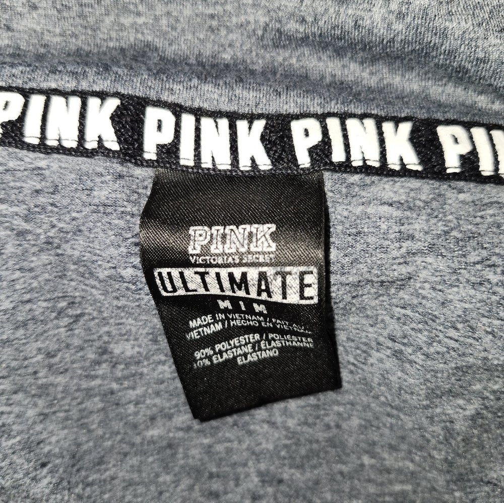 PINK | Black Neon Half Zip Shirt - Picture 5 of 5